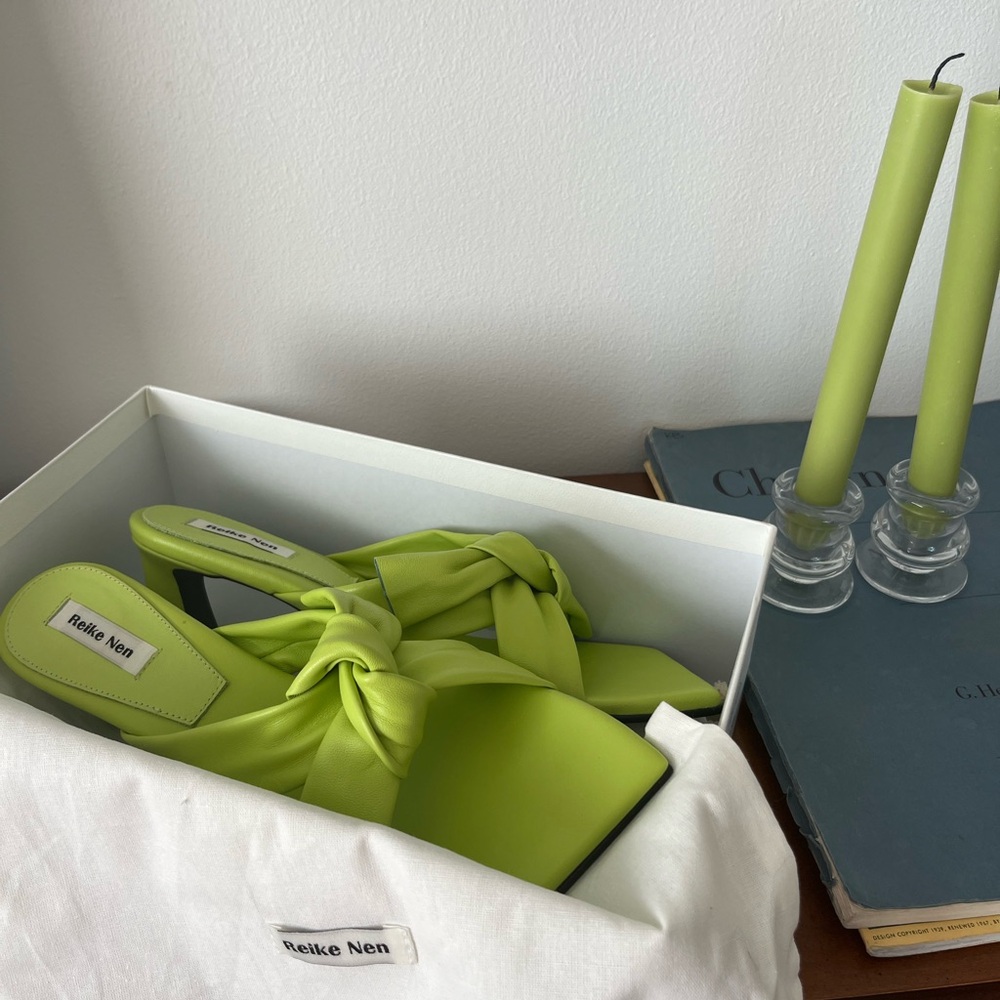 Reike Nen Tube Ribbon Sandal NWT 38.5